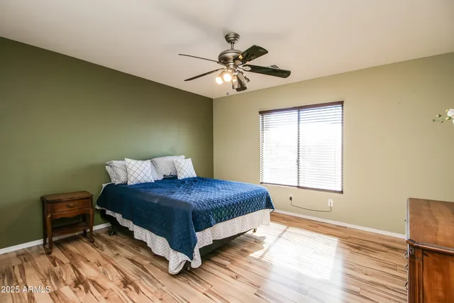 a backyard of a house