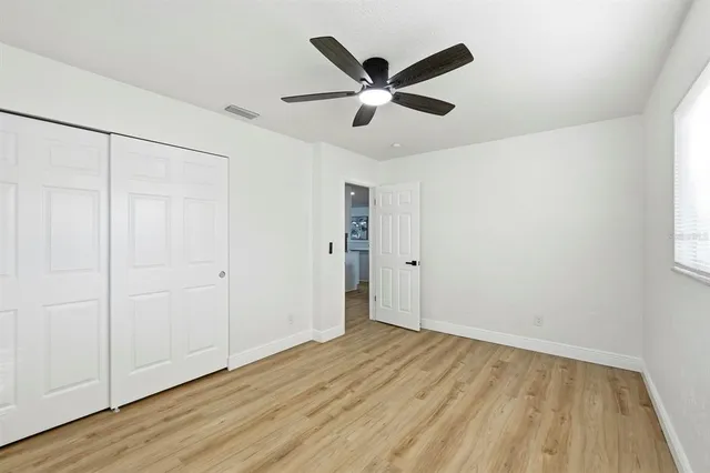 wooden floor in an empty room