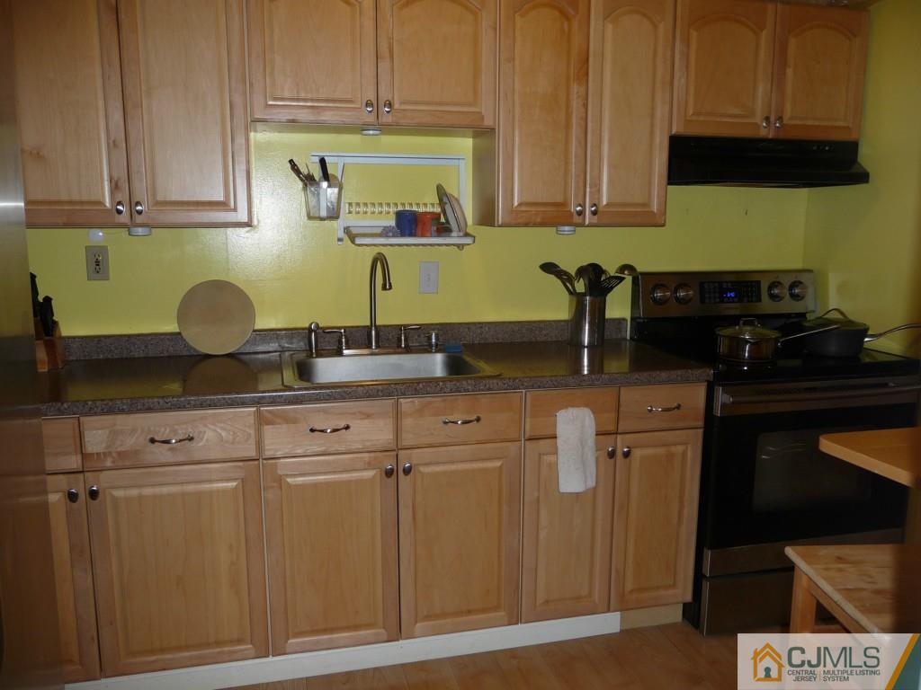 159 East Hill Road Colonia, NJ 07067 - Photo 6 of 21 a kitchen with stainless steel appliances granite countertop a sink a stove cabinets and granite counter tops