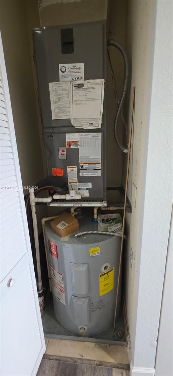 3203 Southeast 7th Street Homestead, FL 33033 - Photo 24 of 44 a view of water heater room