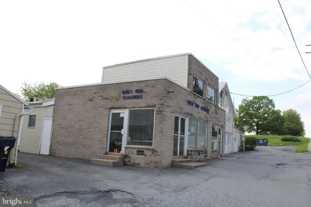 a large building with a large windows