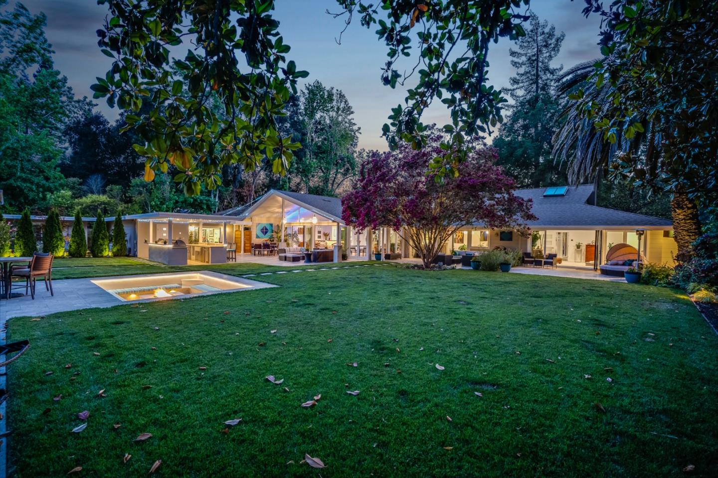 89 Selby Lane Atherton, CA 94027 - Photo 5 of 59 a view of a house with a big yard