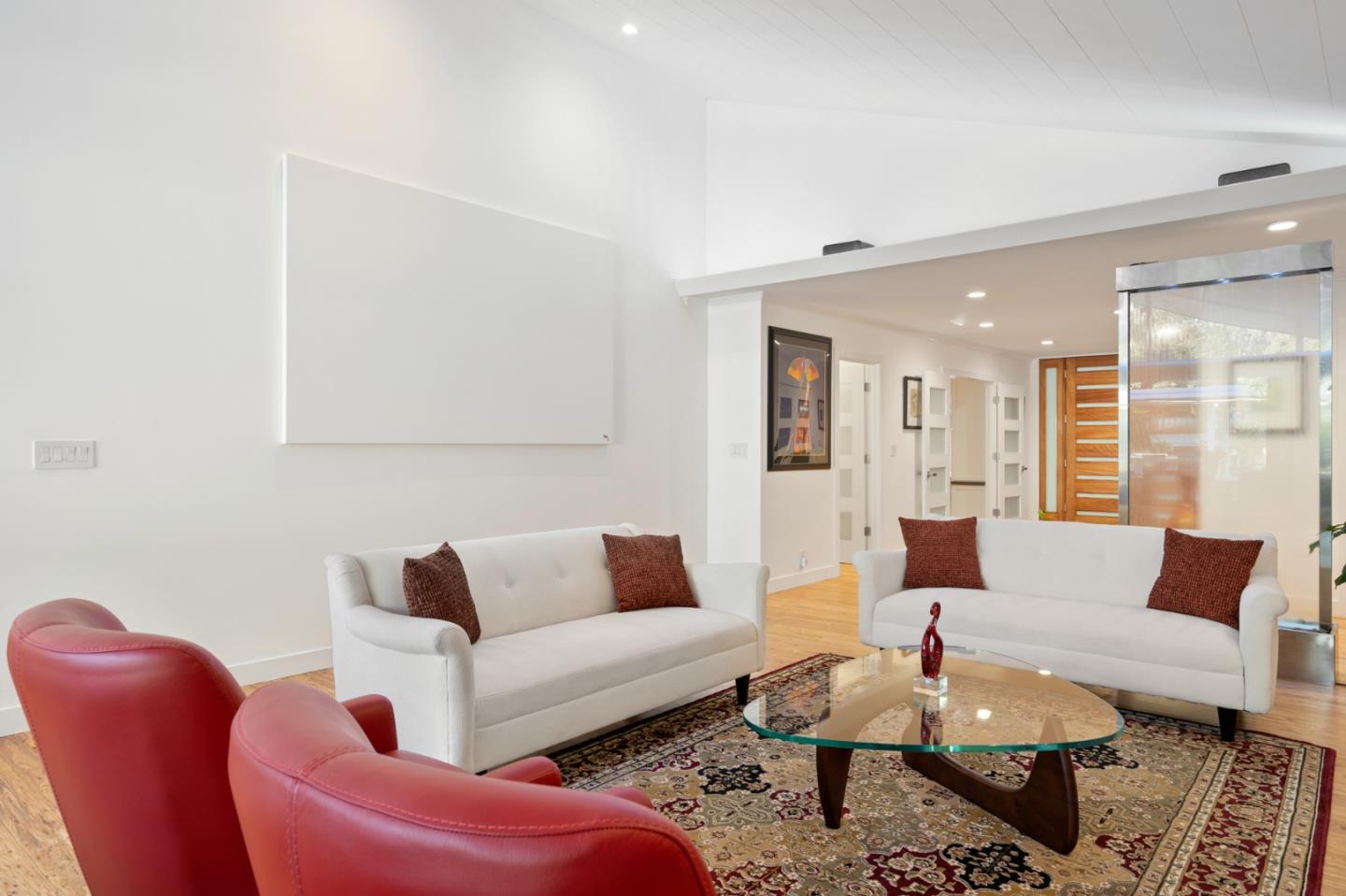 89 Selby Lane Atherton, CA 94027 - Photo 8 of 59 a living room with furniture and a couch