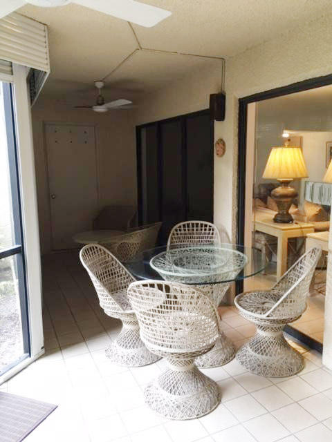 5800 Camino Del Sol, Unit 103 Boca Raton, FL 33433 - Photo 14 of 25 long Patio spanning condo width