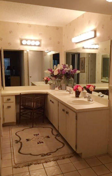 5800 Camino Del Sol, Unit 103 Boca Raton, FL 33433 - Photo 18 of 25 Master Bath-Dual Sinks