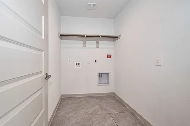 a room with furniture