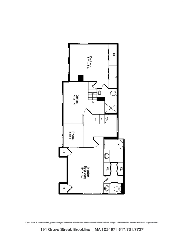 50 Bellingham Road Brookline, MA 02467 - Photo 29 of 31 a picture of a floor plan
