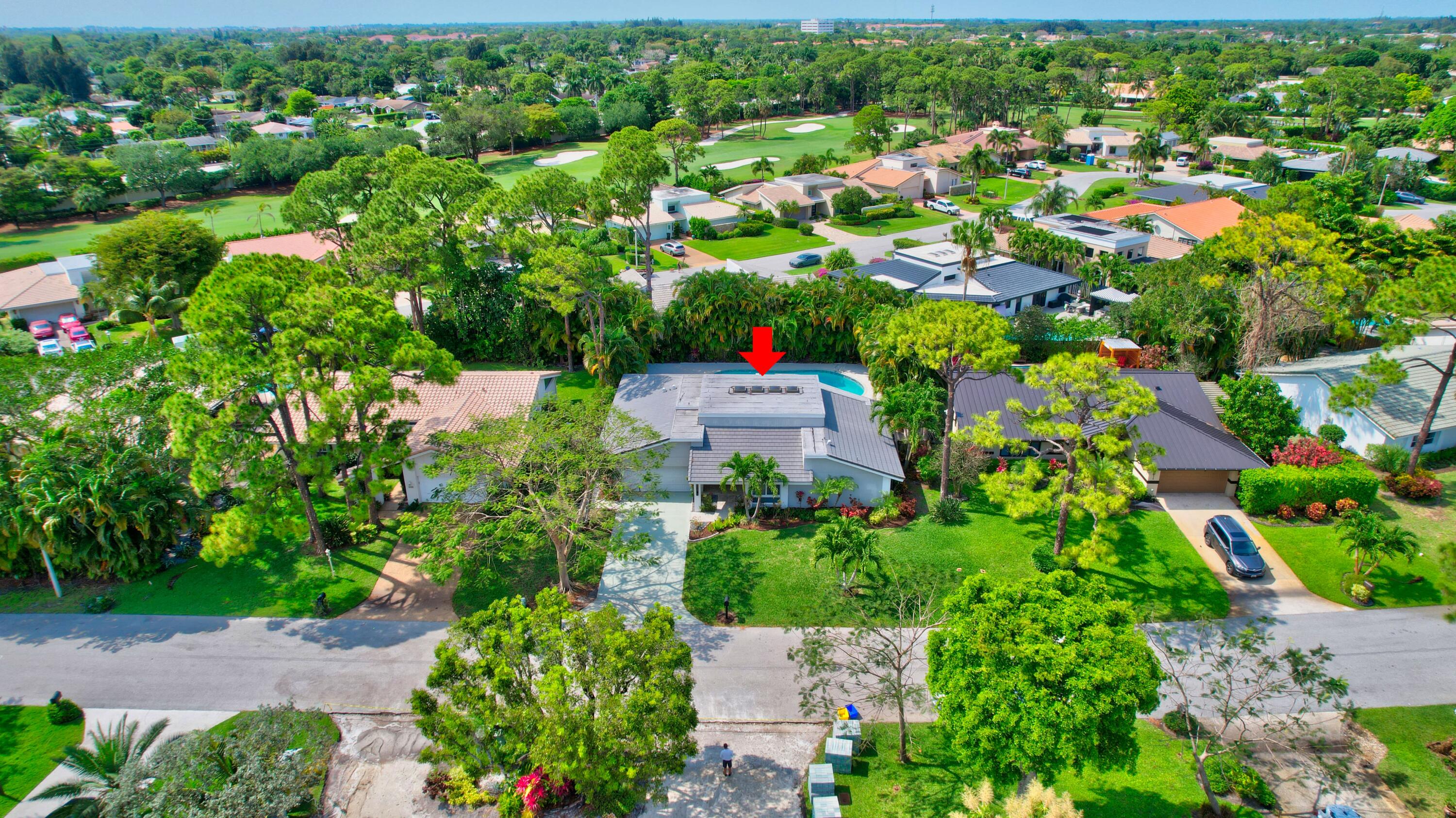 824 Foxpointe Circle Delray Beach, FL 33445 - Photo 30 of 36 Aerial 3