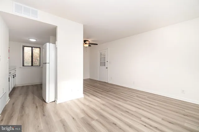 wooden floor in an empty room