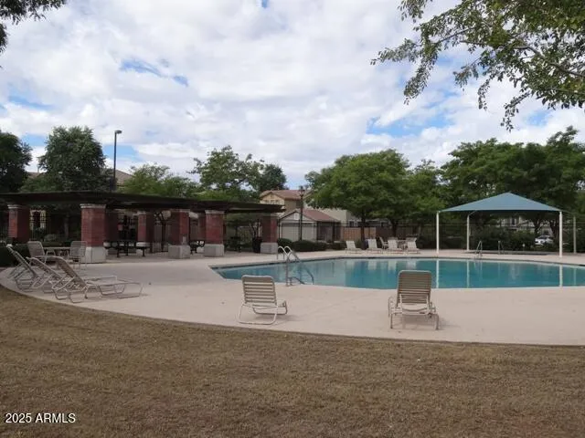 a view of outdoor space yard deck patio and outdoor seating