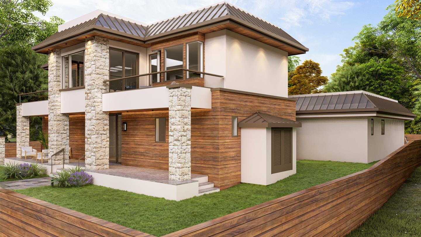 1029 Rodeo Road Pebble Beach, CA 93953 - Photo 4 of 10 a front view of a house with a yard