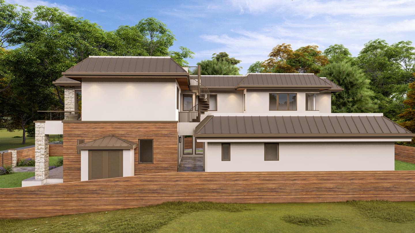 1029 Rodeo Road Pebble Beach, CA 93953 - Photo 5 of 10 a front view of a house with a garden