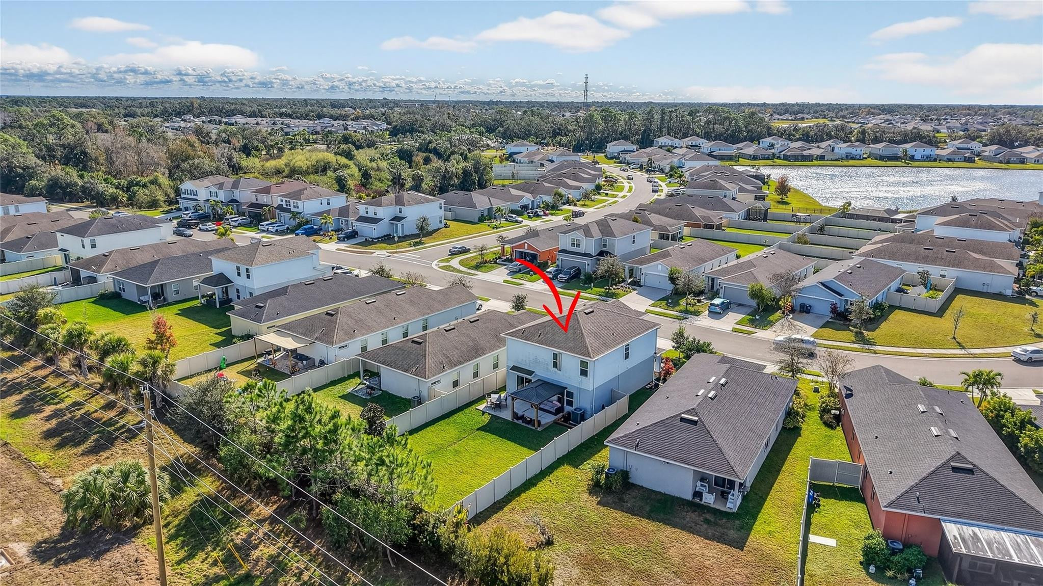 11010 High Noon Trail Parrish, FL 34219 - Photo 37 of 41 VIEW FROM ABOVE