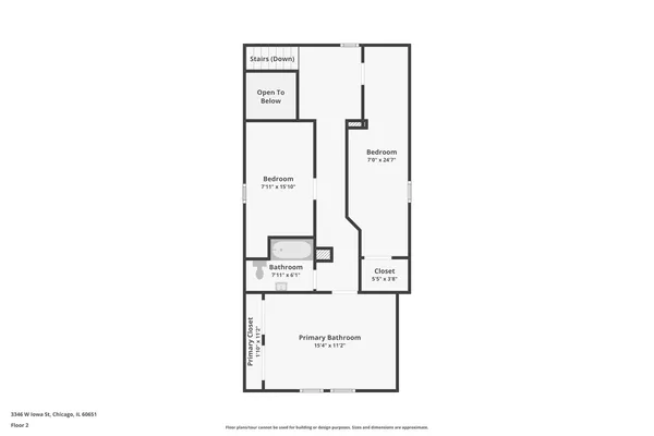 $299,000 | 3346 West Iowa Street, Chicago, IL 60651