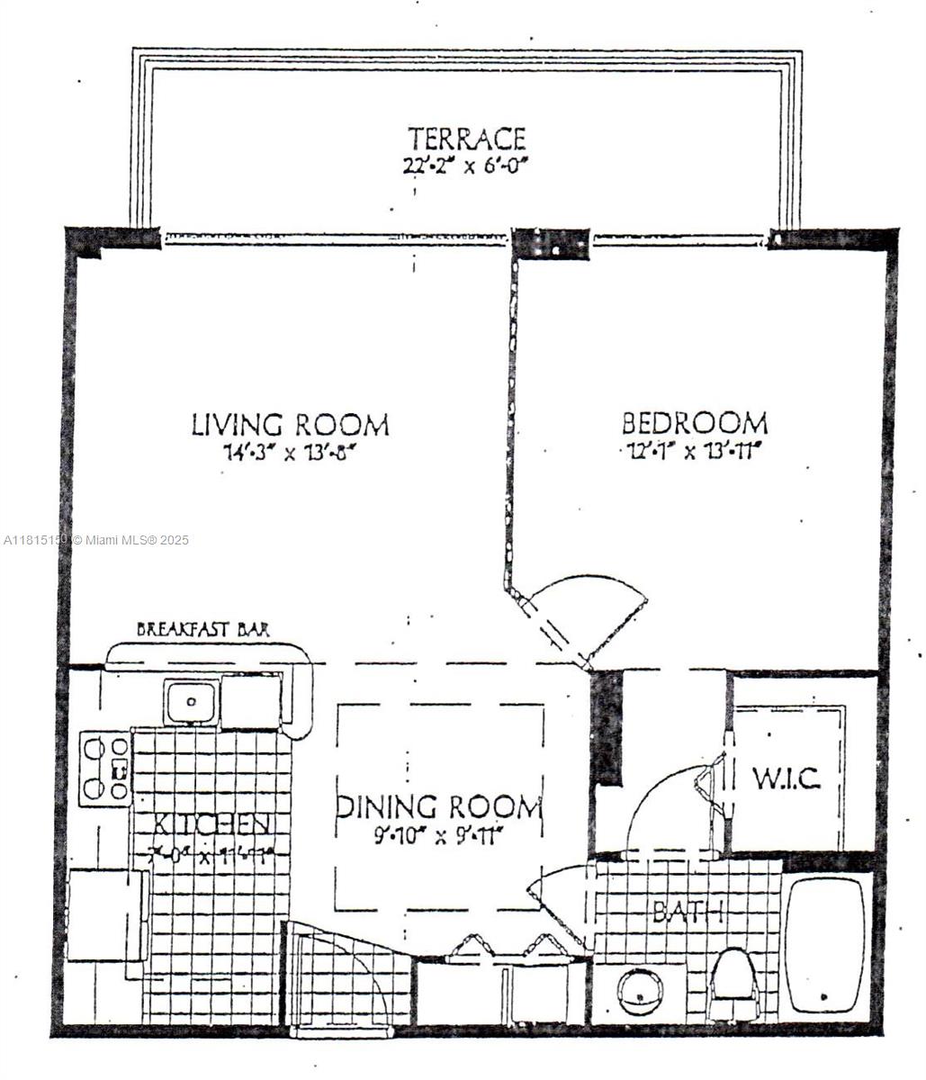 5077 Northwest 7th Street, Unit 1505 Miami, FL 33126 - Photo 12 of 30 a picture of a black and white photo