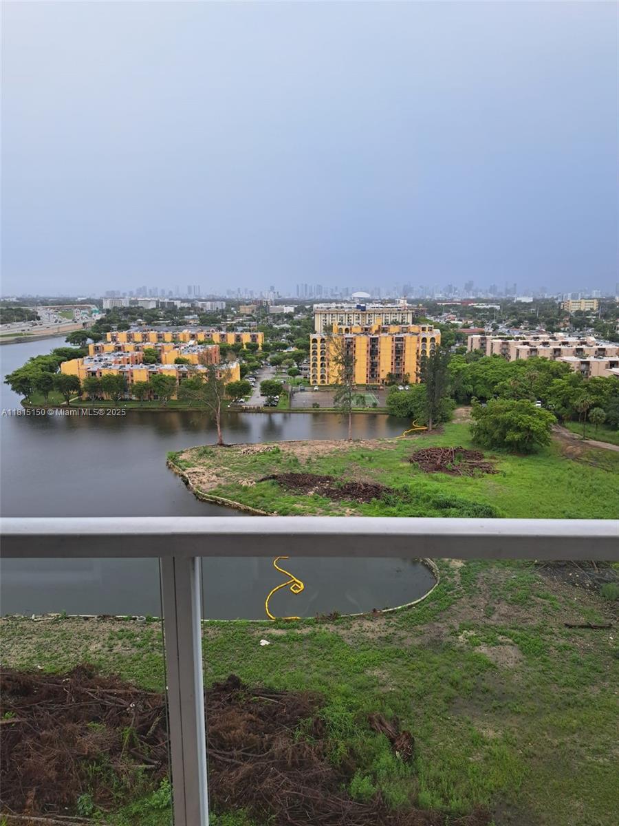 5077 Northwest 7th Street, Unit 1505 Miami, FL 33126 - Photo 4 of 30 a view of a lake with a city