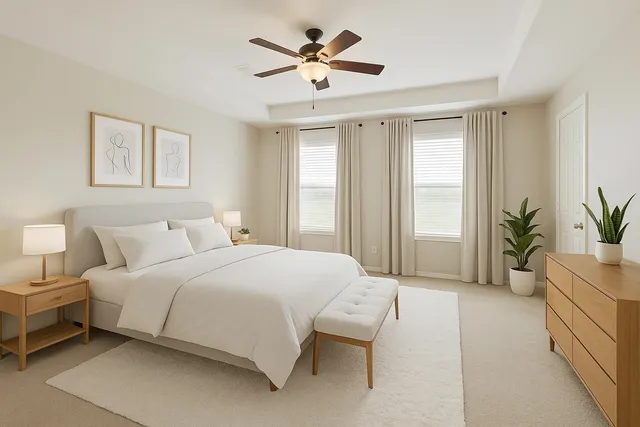 a view of small space with empty racks