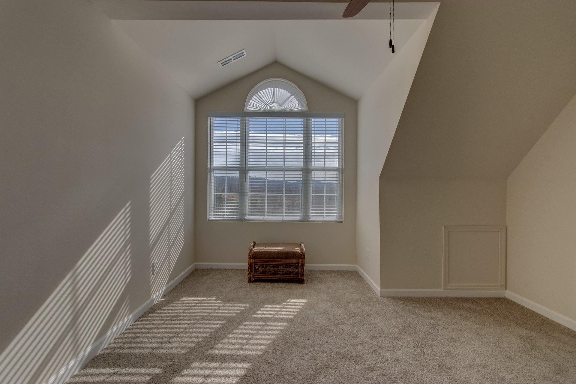 1381 Nemmo Road Vinton, VA 24179 - Photo 22 of 39 an empty room with a fireplace and a window