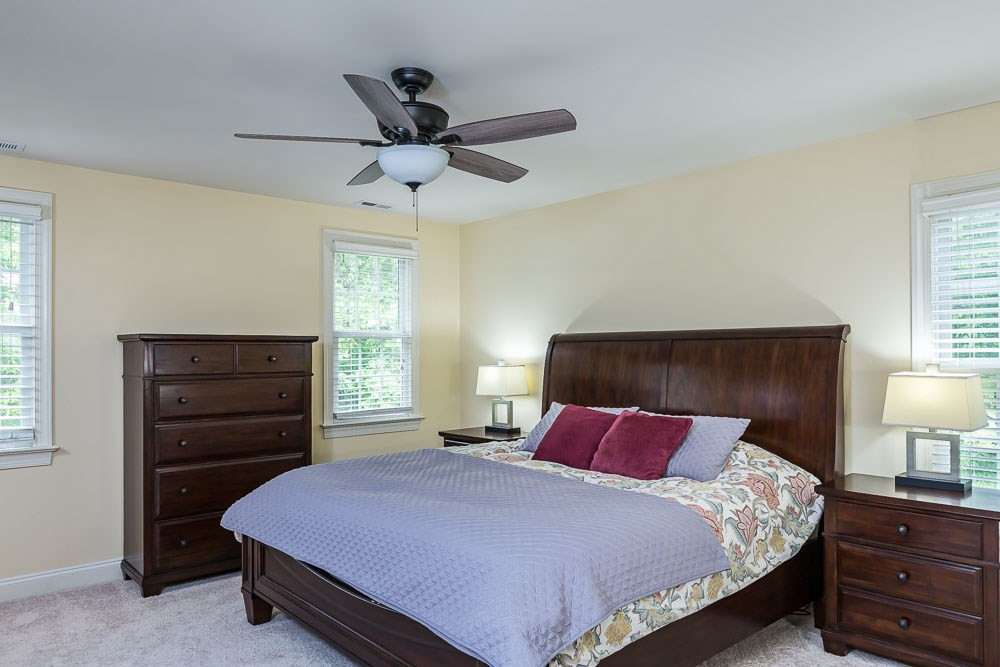 8415 Wheatstone Lane Raleigh, NC 27613 - Photo 15 of 30 Serene and generous, your master suite will quickly become a sanctuary! Master Bedroom