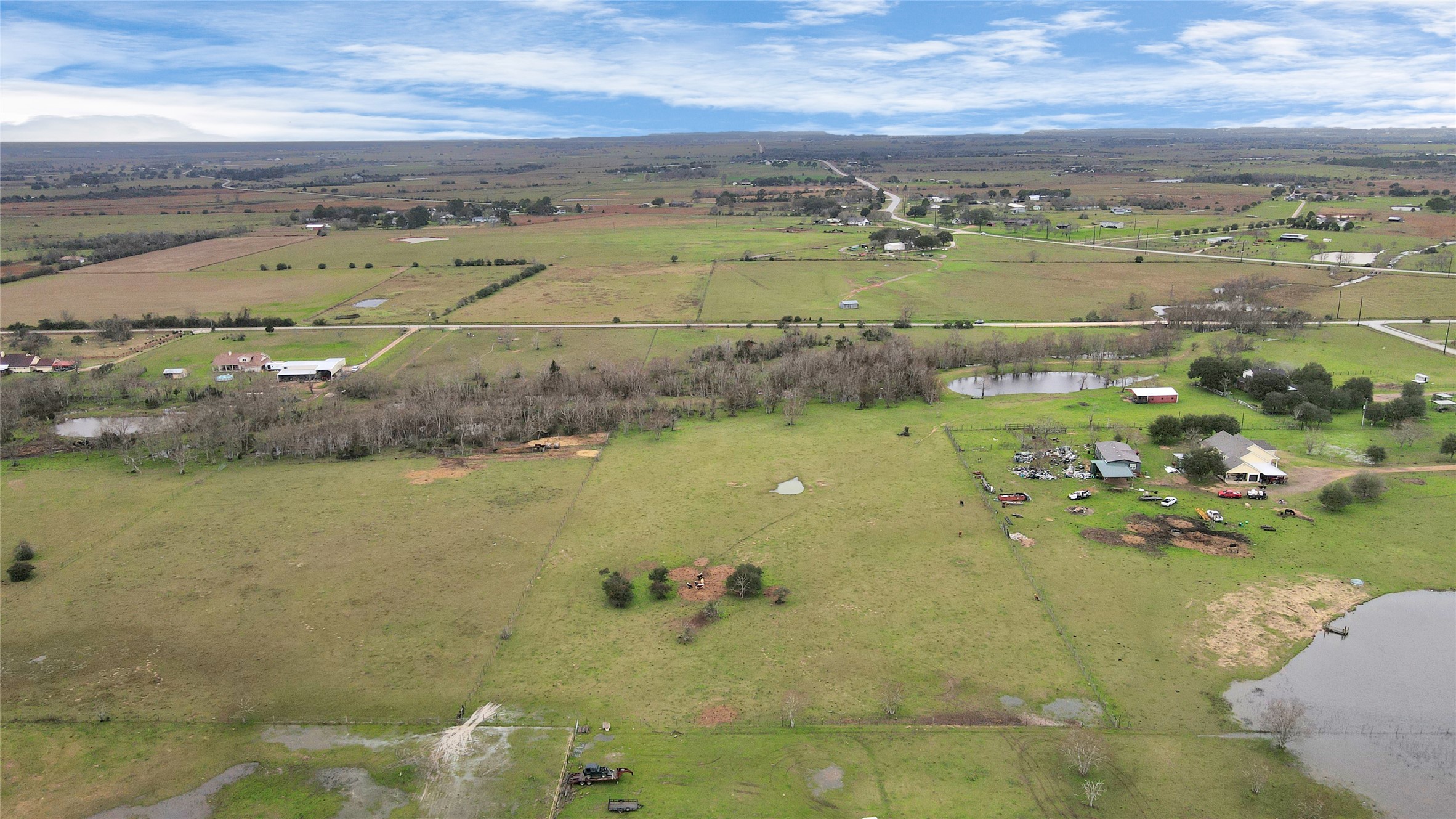3134 Old Columbus Road North Sealy, TX 77474 - Photo 20 of 34 a view of a lake with a mountain