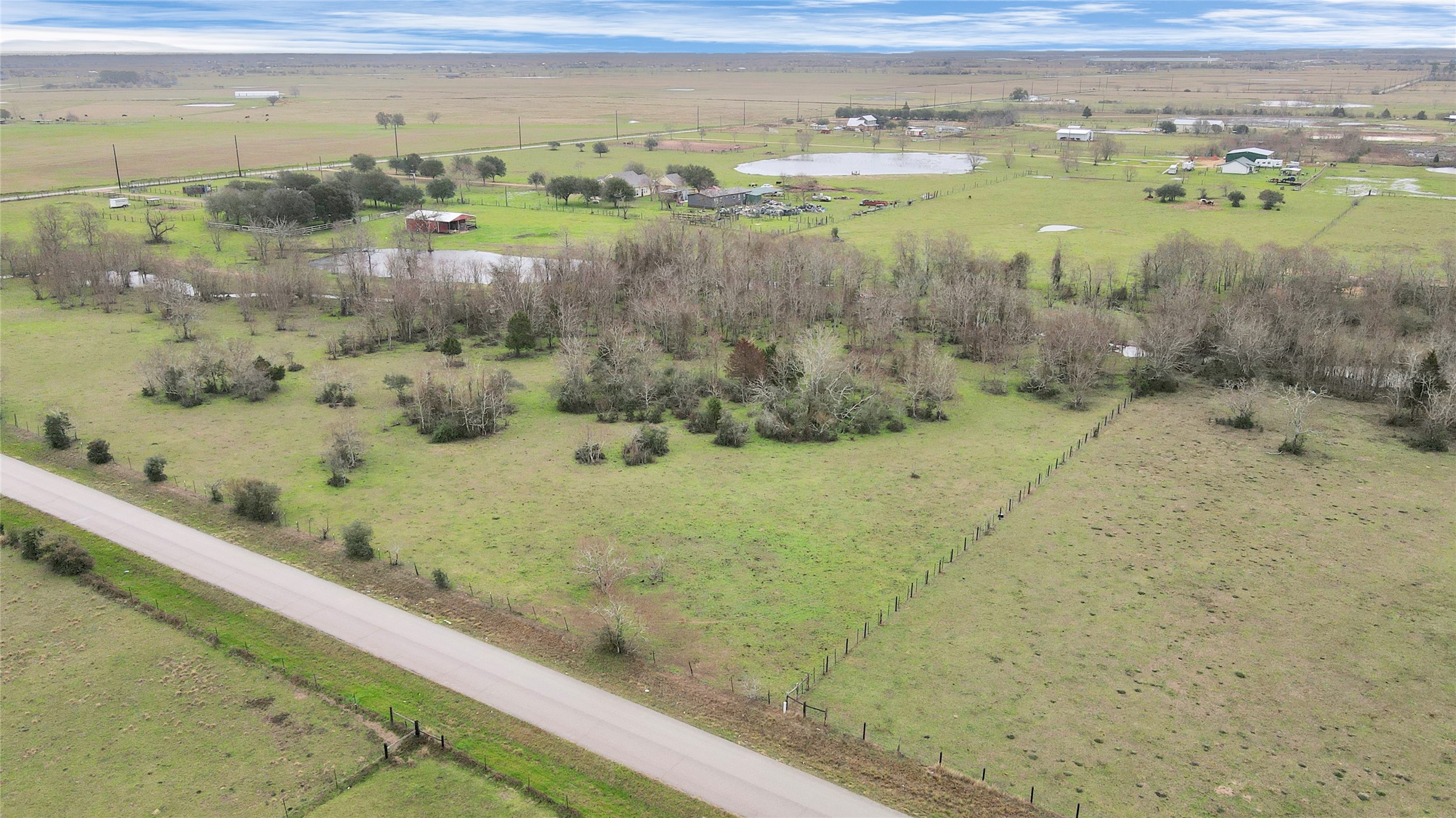 3134 Old Columbus Road North Sealy, TX 77474 - Photo 30 of 34 a view of a lake with a mountain