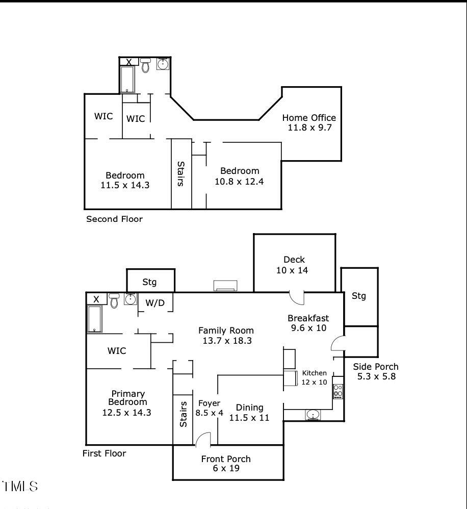 2108 Cedarbluff Court Raleigh, NC 27615 - Photo 38 of 38 Floor Plan