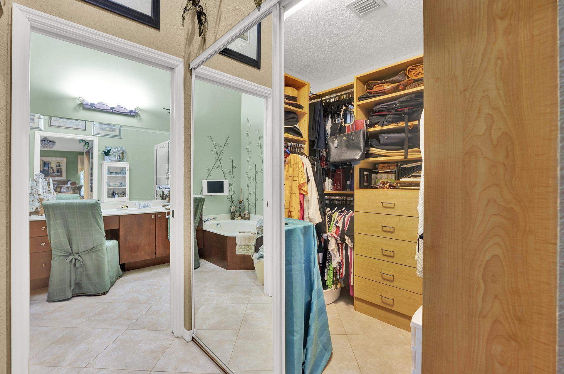 18444 Vía Di Regina Boca Raton, FL 33496 - Photo 32 of 56 WALKING CLOSET