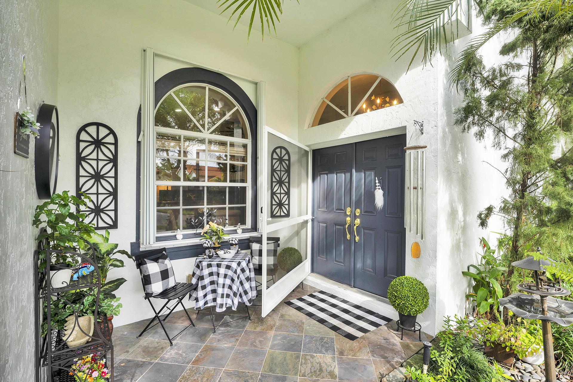 18444 Vía Di Regina Boca Raton, FL 33496 - Photo 9 of 56 DOUBLE DOOR ENTRANCE