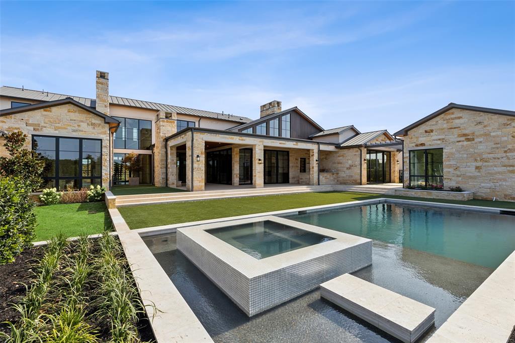 2600 Magnolia Circle Roanoke, TX 76262 - Photo 37 of 39 a view of a house with a swimming pool