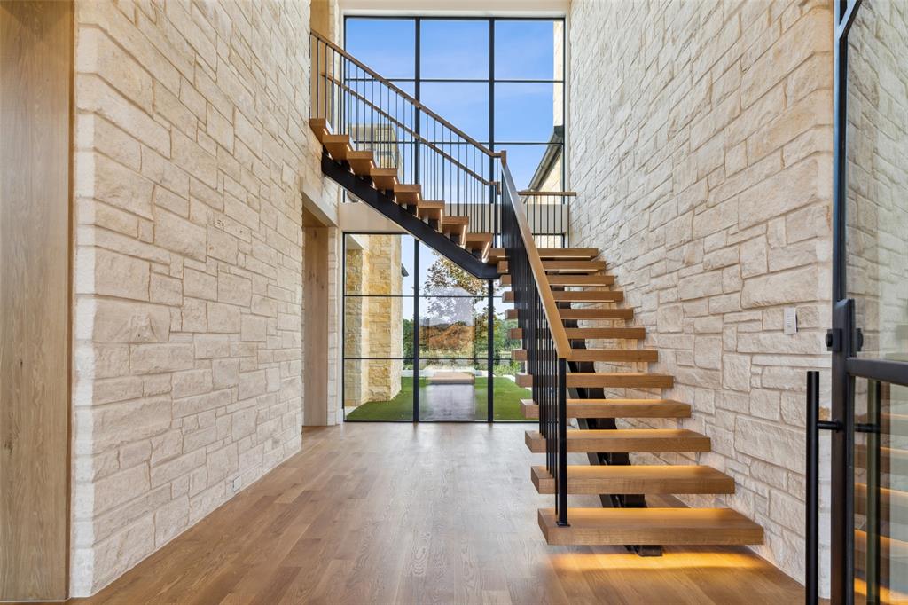 2600 Magnolia Circle Roanoke, TX 76262 - Photo 5 of 39 a view of entryway with wooden floor and windows