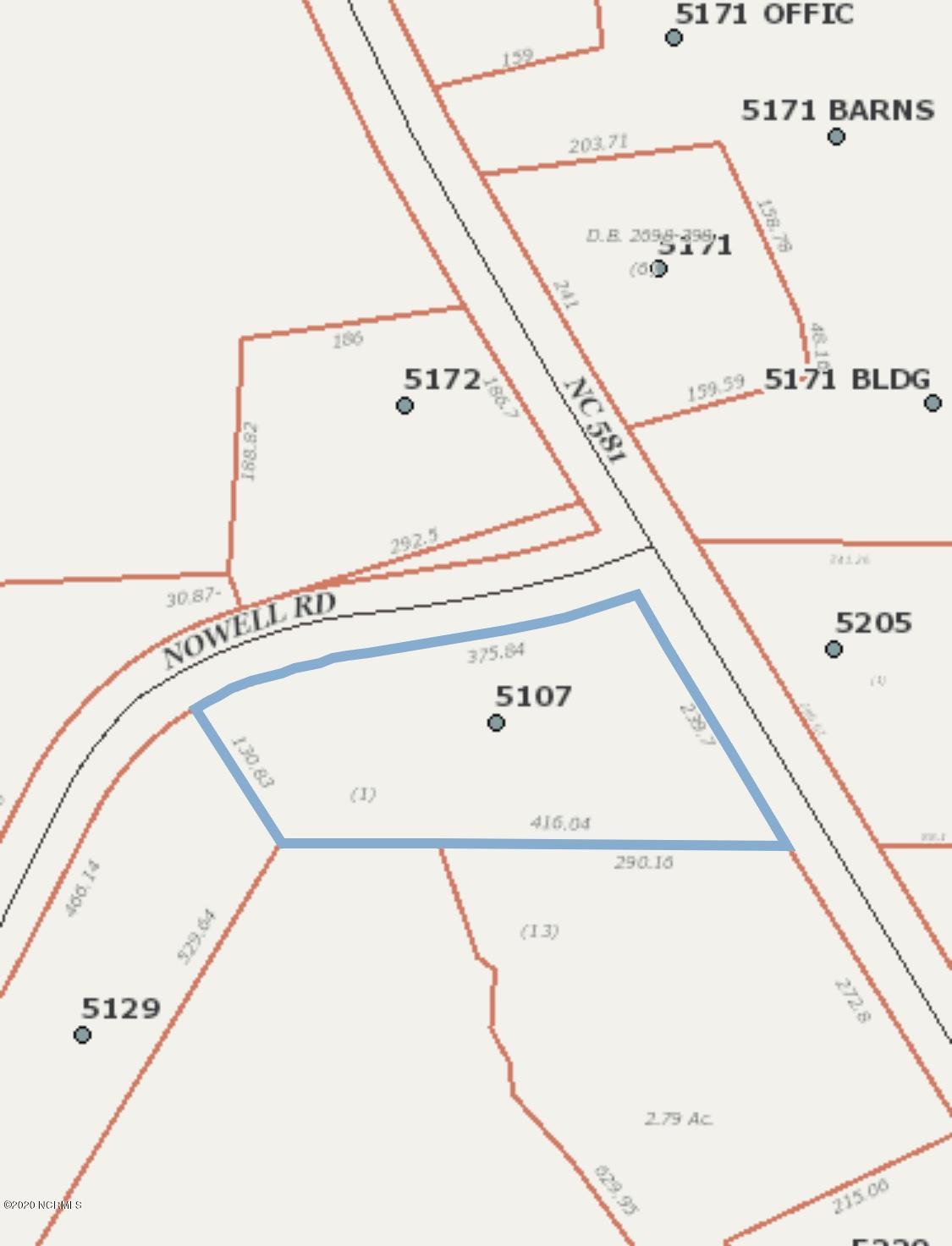5107 Nowell Lot Lines