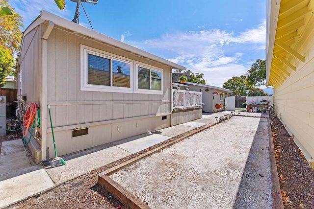 a view of a house with many windows