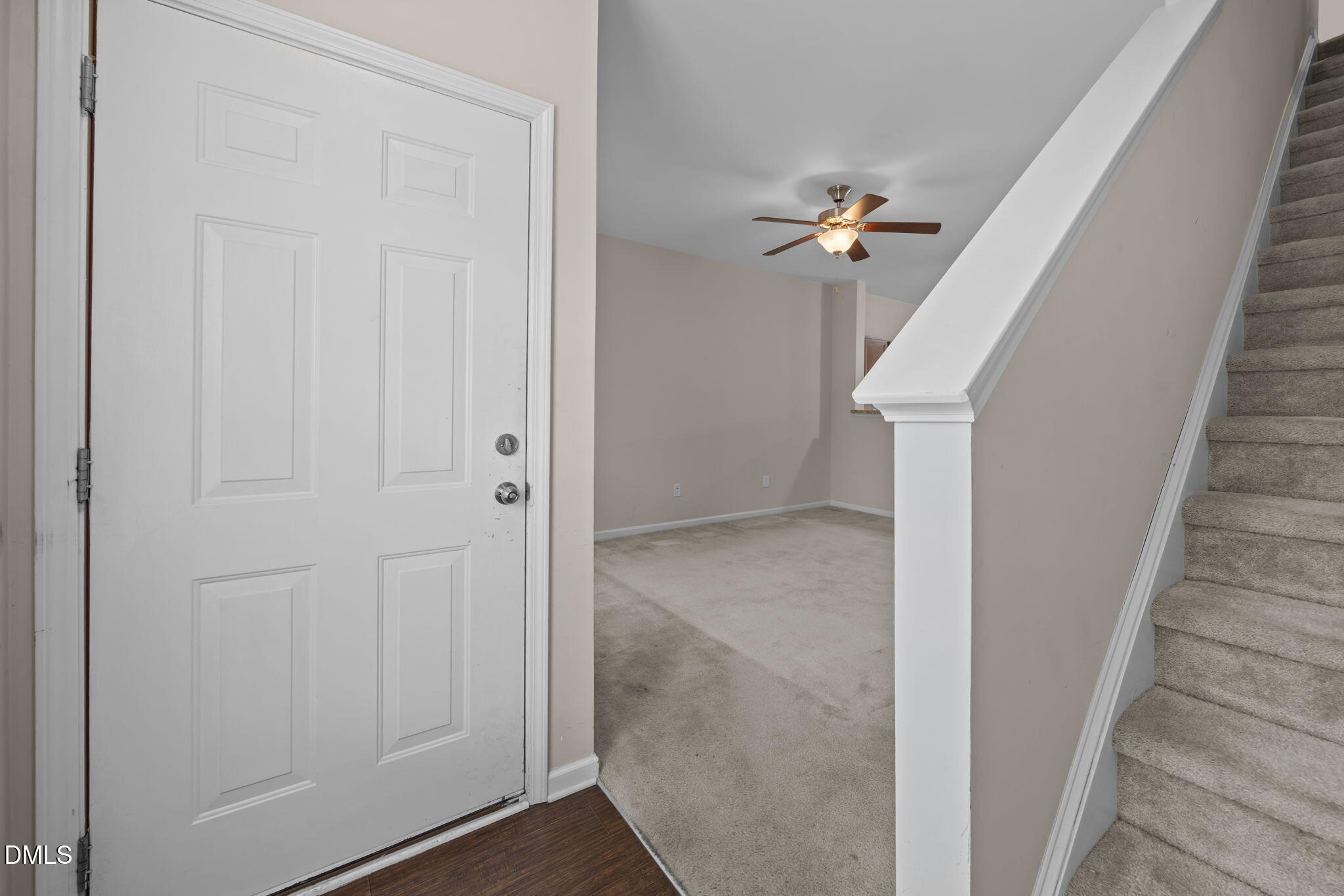 504 Winston Way Creedmoor, NC 27522 - Photo 26 of 45 a view of staircase with white walls