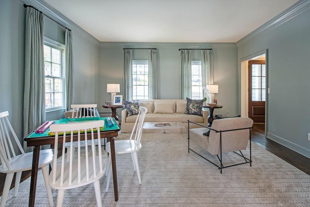 3211 Circle Oaks Drive Southeast Atlanta, GA 30339 - Photo 9 of 50 a living room with furniture a dining table and a window
