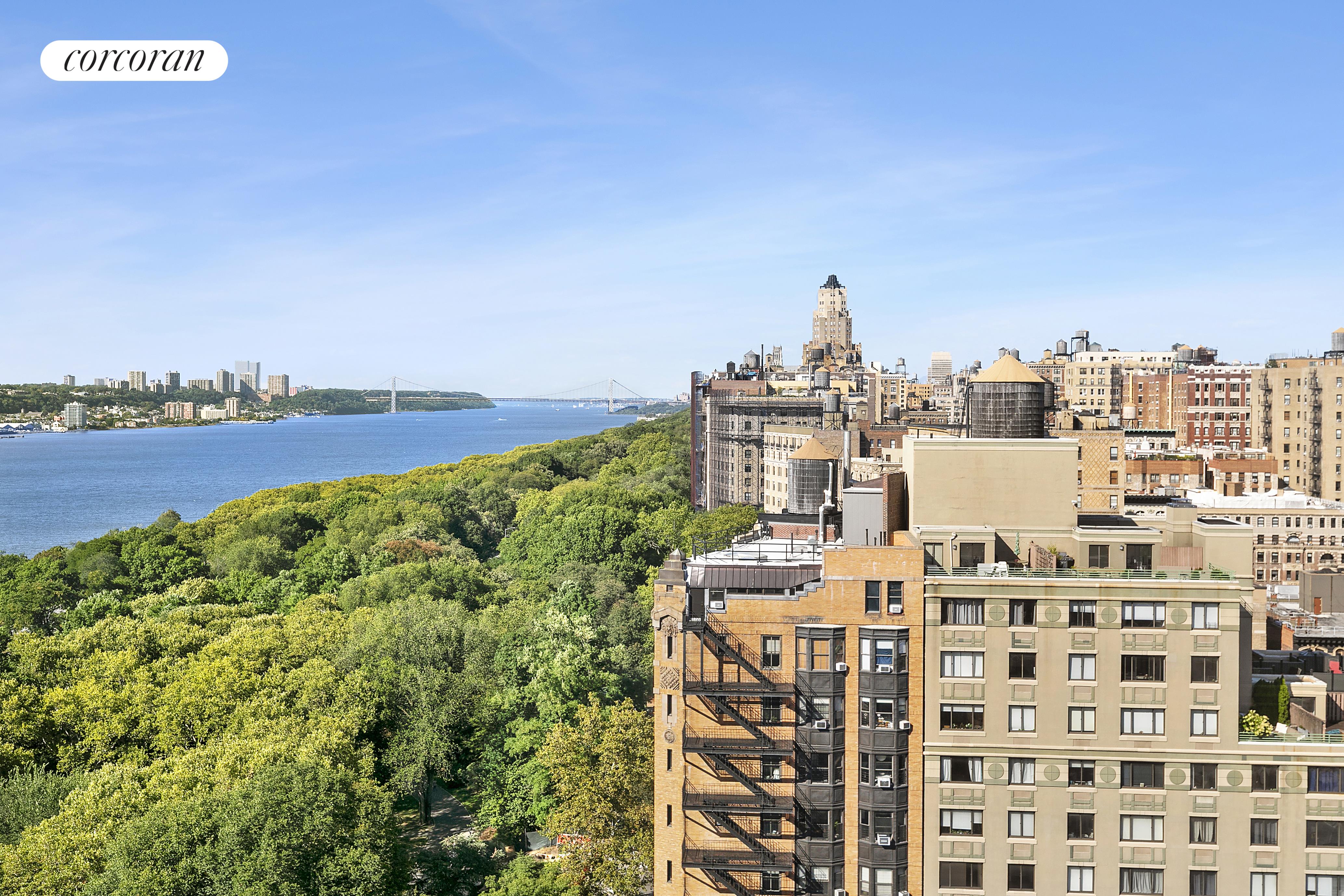 230 Riverside Drive, Unit 19L Manhattan, NY 10025 - Photo 10 of 18 a view of a city with tall buildings