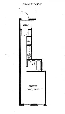 $2,975 | 137 A Christopher Street, Unit 1B | West Village