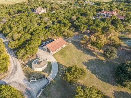 a bird view of water