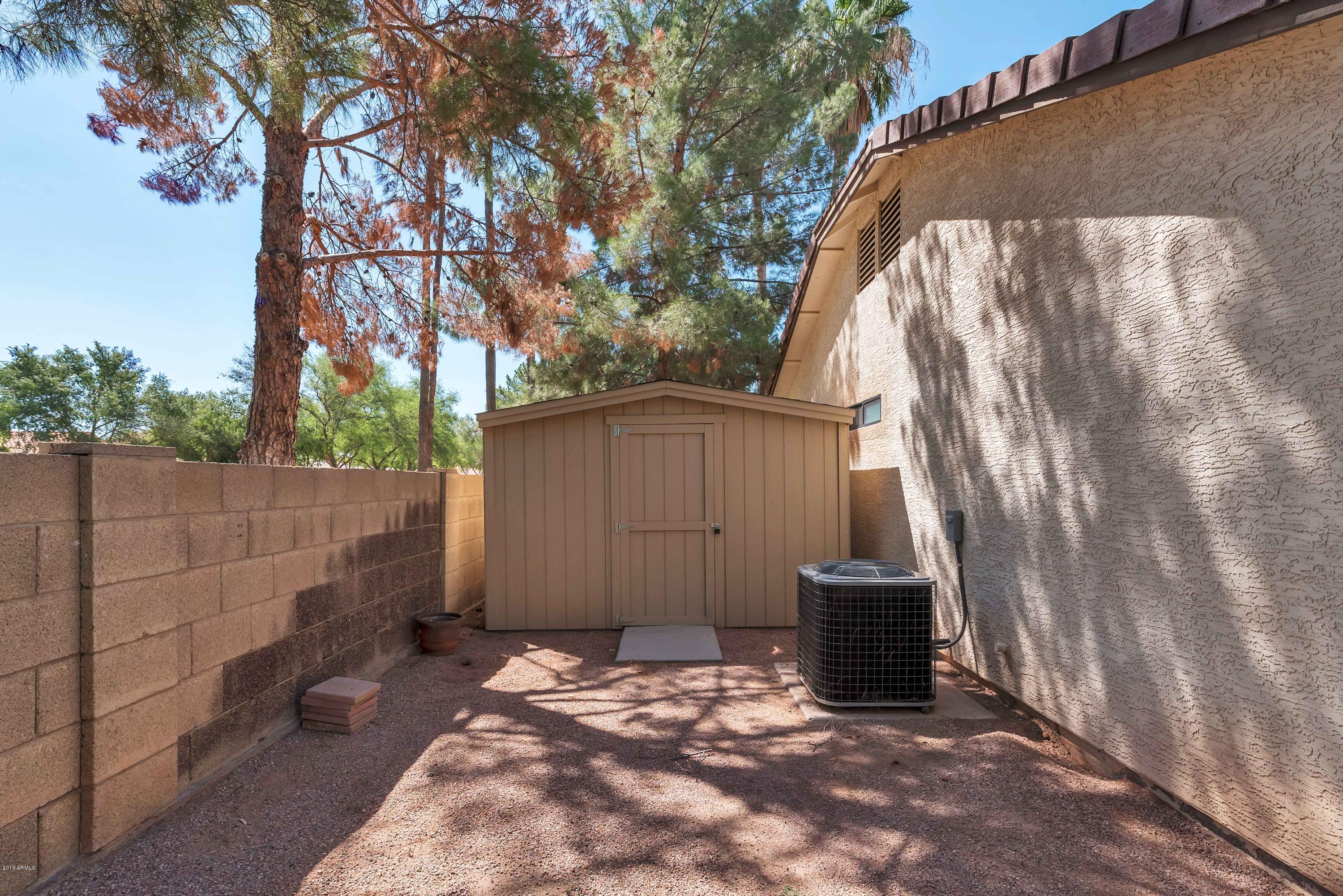 462 East Harwell Road Gilbert, AZ 85234 - Photo 28 of 44 Backyard Storage