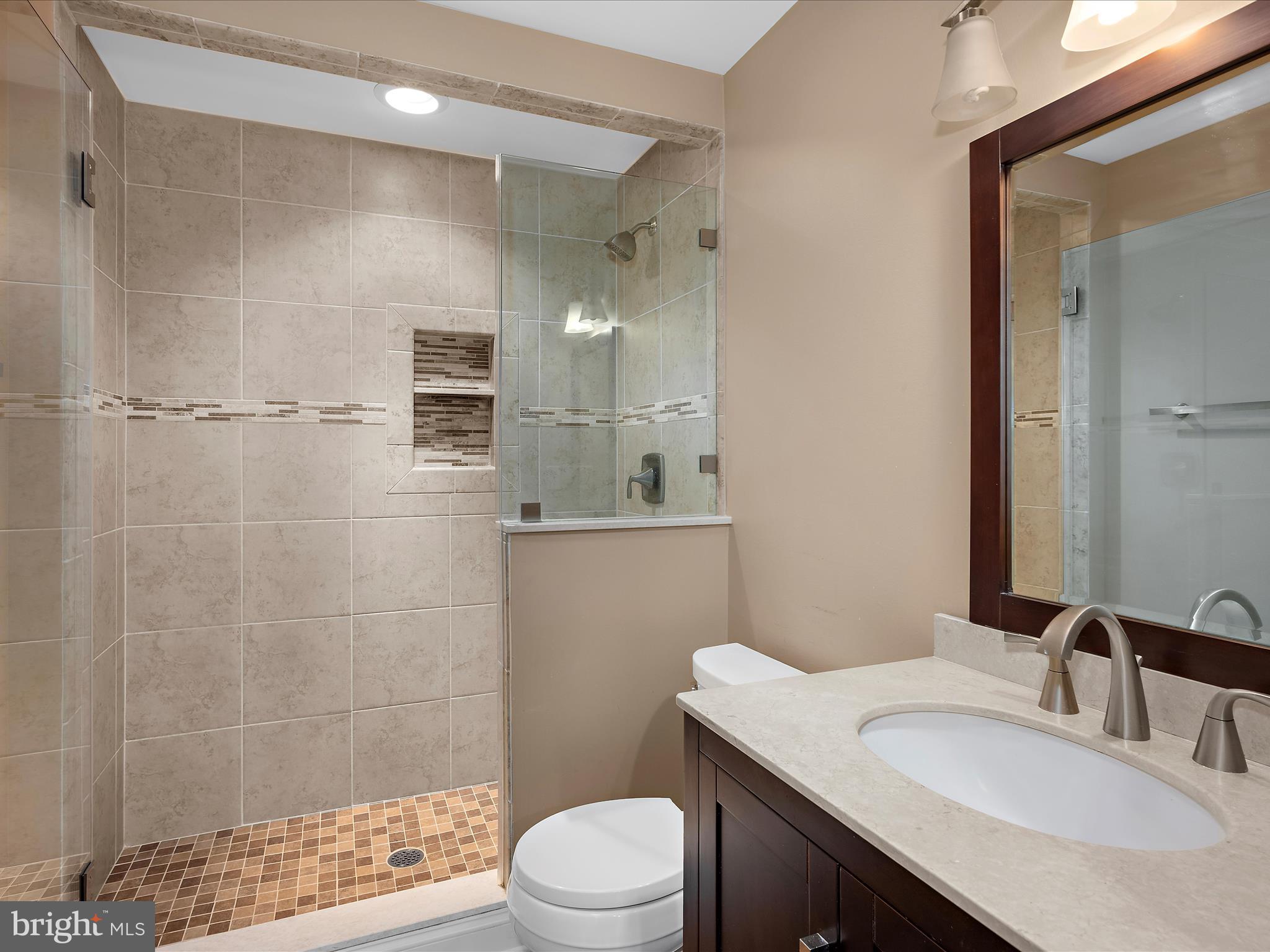 103 Adela Way Chestertown, MD 21620 - Photo 78 of 90 a bathroom with a sink a toilet a shower and a mirror