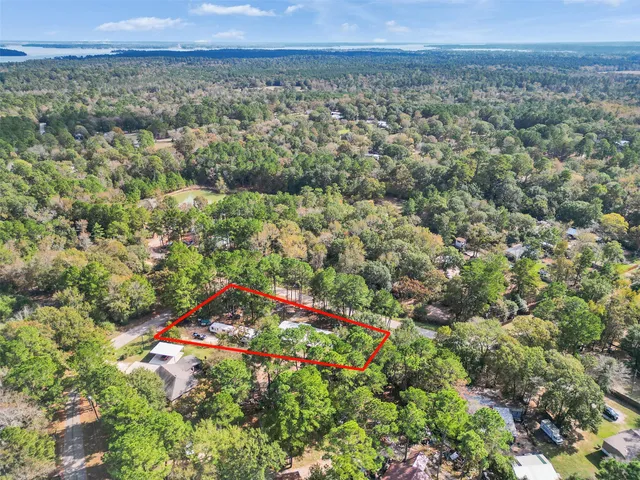 a view of a lush green field
