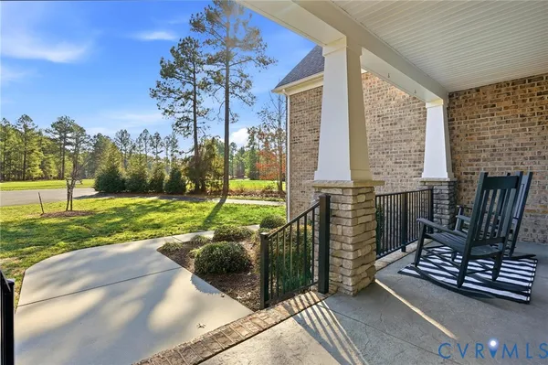 a view of outdoor space and porch