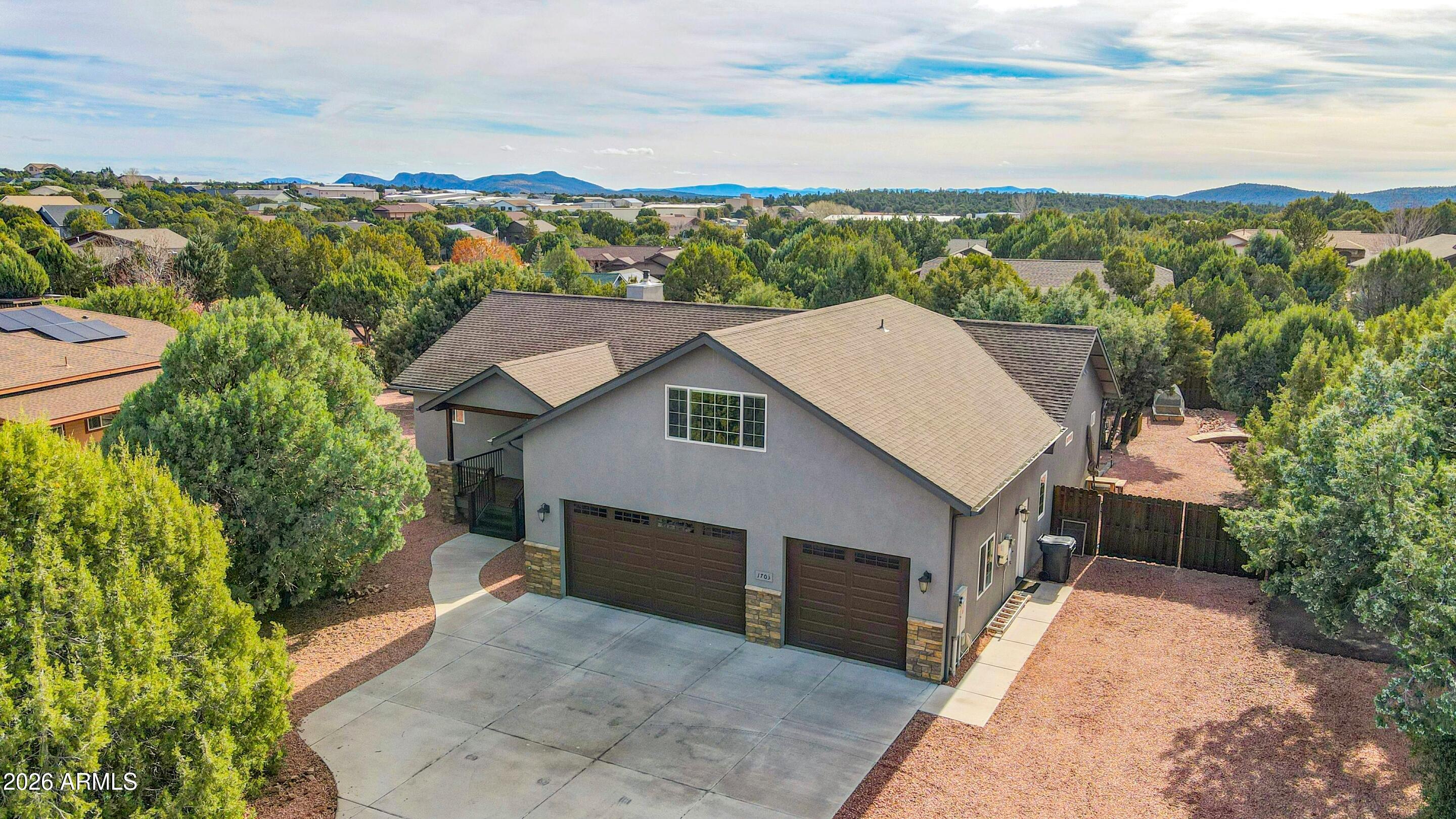 1703 West Dillon Way Payson, AZ 85541 - Photo 52 of 56 a view of a house with a yard