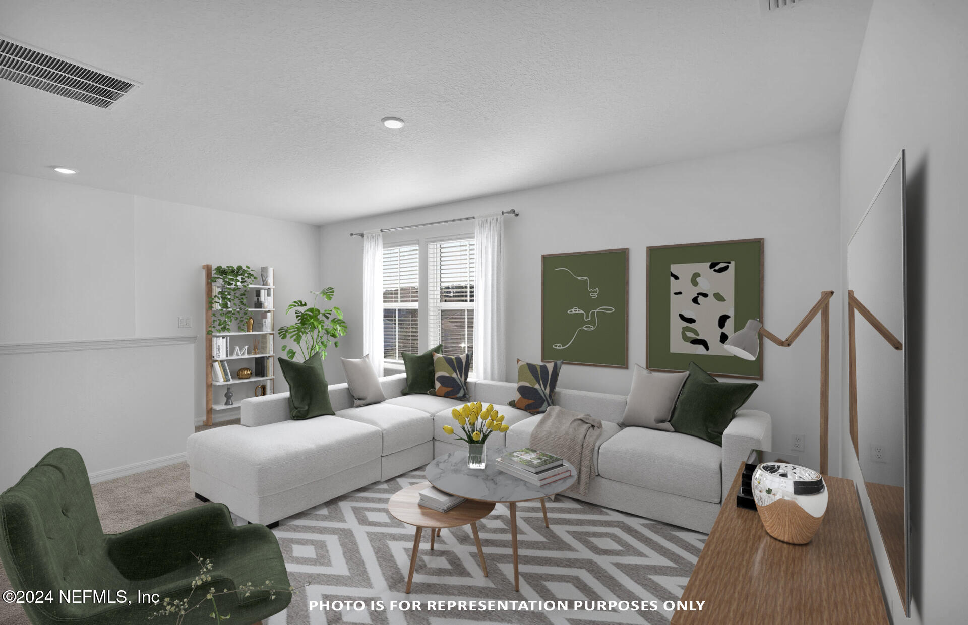 5441 Integrity Way Jacksonville, FL 32244 - Photo 22 of 38 a living room with furniture and a window