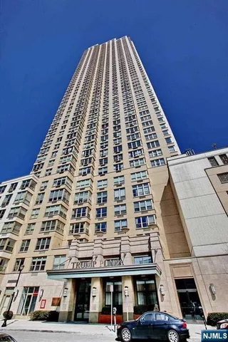 a front view of a building