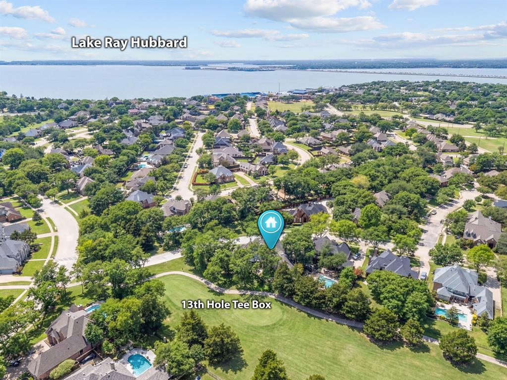 2404 Racheal Drive Heath, TX 75032 - Photo 3 of 40 Ideally located at the 13th tee box of the championship golf course at Buffalo Creek Golf Club in Heath, and only 1 mile to Lake Ray Hubbard’s marinas and lakefront restaurants.