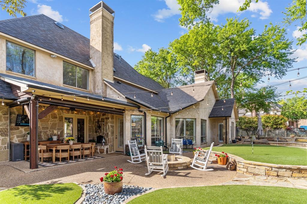 2404 Racheal Drive Heath, TX 75032 - Photo 32 of 40 A lush garden lines the perimeter of the yard, filled with a redbud tree, vibrant plants and 34 annual hydrangeas that burst into bloom each spring for endless fresh cut flowers.