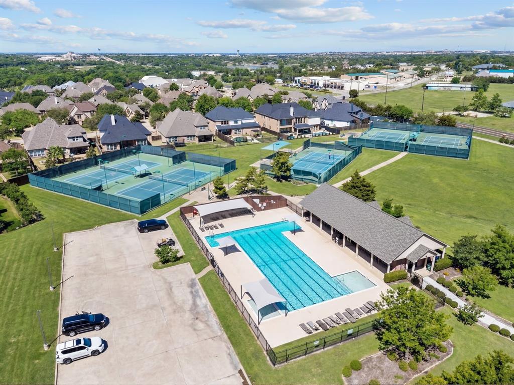 2404 Racheal Drive Heath, TX 75032 - Photo 40 of 40 Buffalo Creek Country Club Estates neighborhood amenities include a community pool, pickleball courts, tennis courts, a playground, walking trails, and fun community events including a ladies bunco group and mahjong group. The Goodwin + Co HOA offers a Townsquare App to set up automatic payments and submit requests, vote on board members, etc.