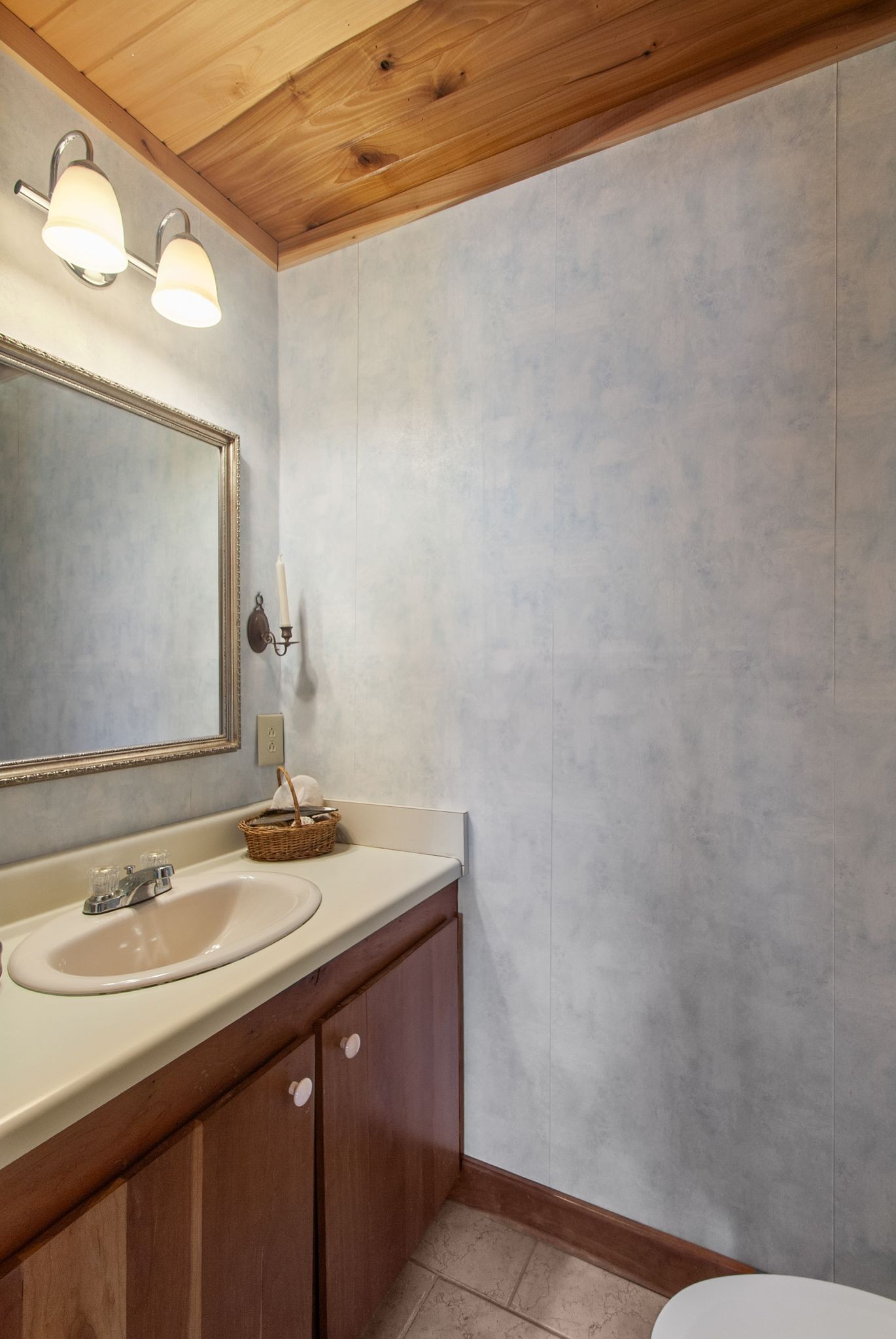 1927 Fowler Hollow Road Lynnville, TN 38472 - Photo 19 of 77 a bathroom with a sink and a mirror
