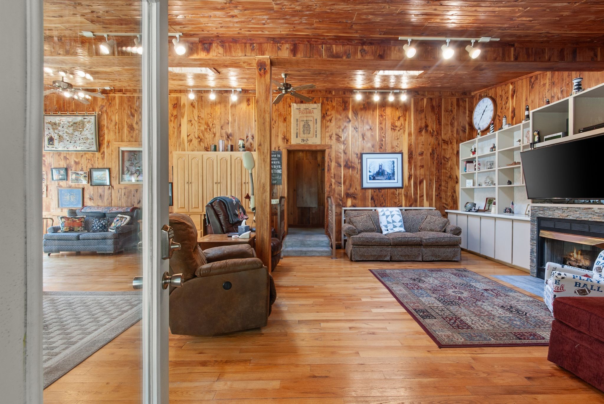 1927 Fowler Hollow Road Lynnville, TN 38472 - Photo 30 of 77 a living room with furniture and a flat screen tv