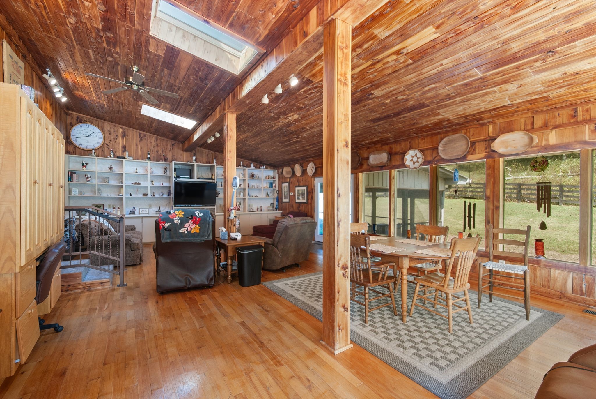 1927 Fowler Hollow Road Lynnville, TN 38472 - Photo 34 of 77 a living room with furniture and a floor to ceiling window